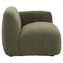Forest Green Moab Right Corner Lounge Chair
